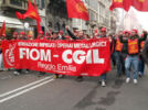 Sciopero Fiom con manifestazione a Milano Sciopero Fiom con manifestazione a Milano