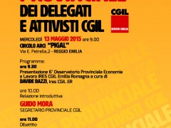 Attivo delegati CGIL 13 maggio 2015 con Susanna Camusso – Tutti gli interventi